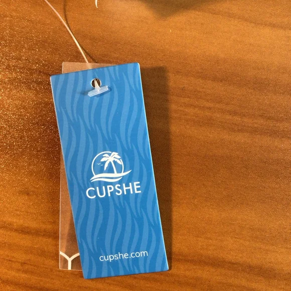 Cupshe Twist & Cut-Out Floral Tummy Control Long Torso One-Piece Size Medium - Picture 8 of 10